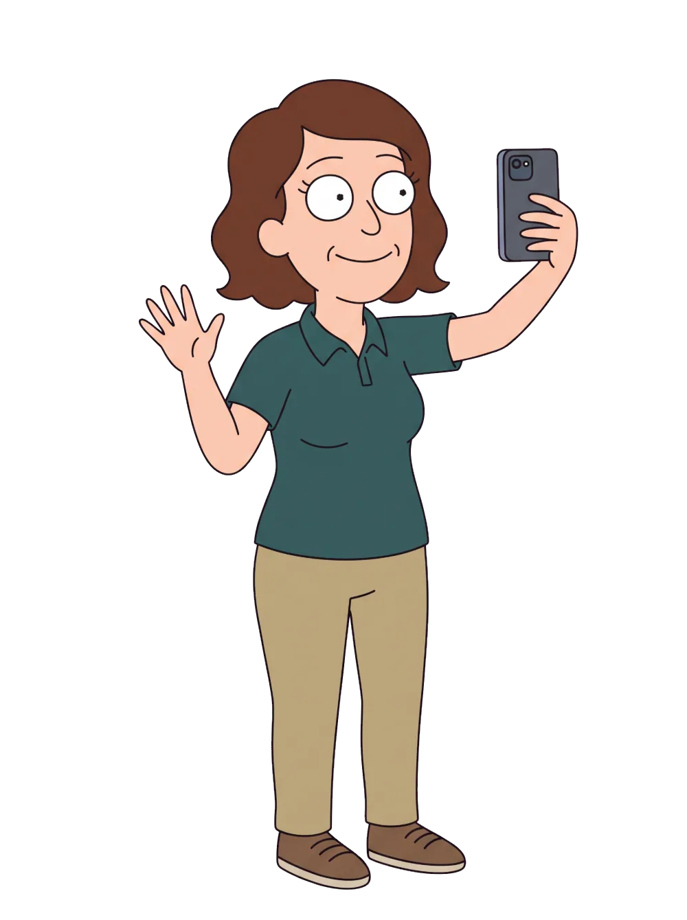 A coach recording a clip for a growing audience