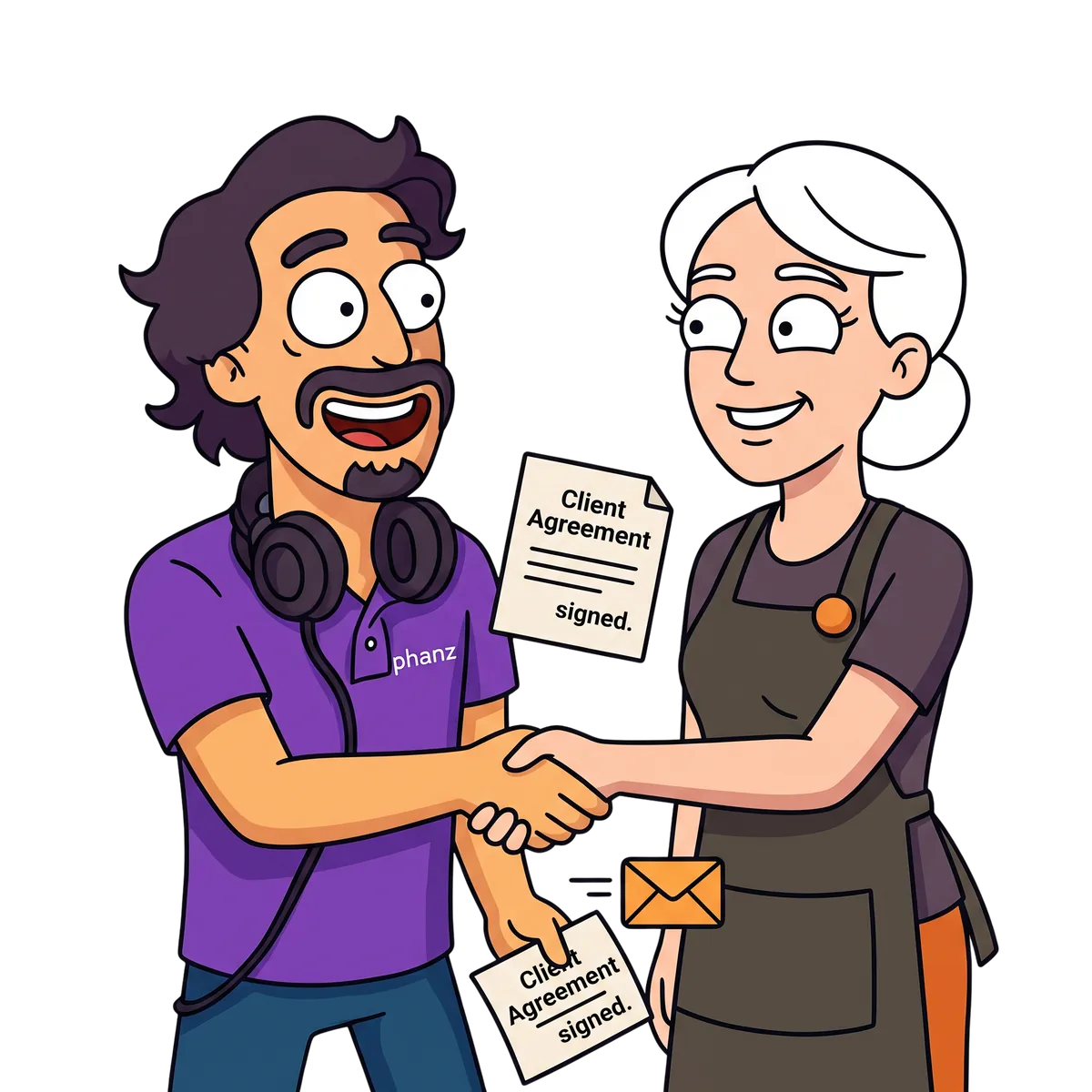 A signed job that almost walked out the door