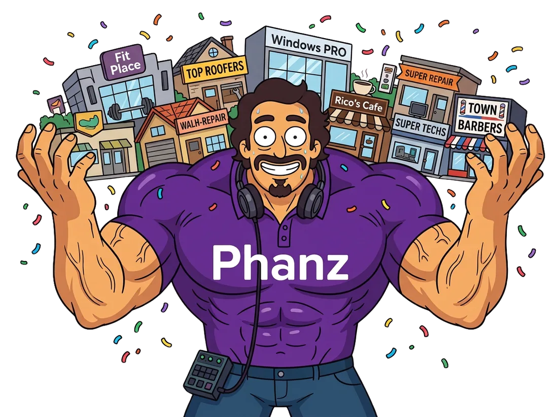 Rico standing on the proven framework Phanz is built on